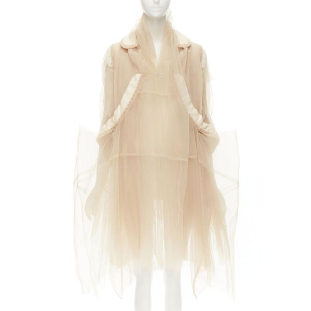Comme Des Garcons 2009 Sheer Tulle Jacket